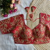 Fancy Heavy Pure Soft Roman Silk Designer Blouse Wholesale In India |